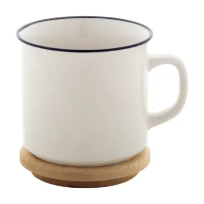 Porcelán bögre, fehér