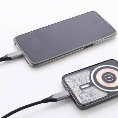 Power bank, ezüst