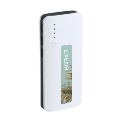 Power bank – Tenak, fekete / fehér