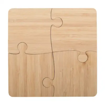 Puzzle poháralátét, natúr
