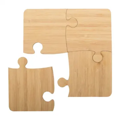 Puzzle poháralátét, natúr