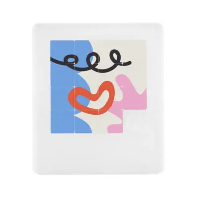 RABS mini csúsztatható puzzle, fehér
