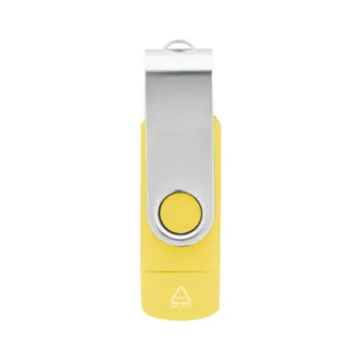RABS OTG USB memória – TwistDrive Plus, sárga