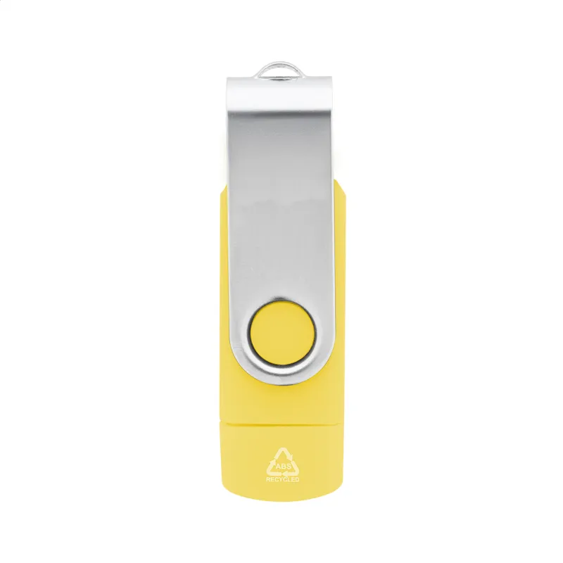 RABS OTG USB memória – TwistDrive Plus, sárga