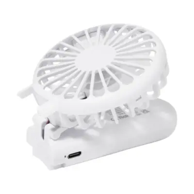 RABS újratölthető kézi ventilátor, fehér
