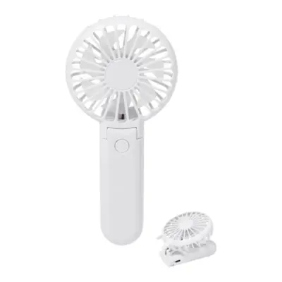 RABS újratölthető kézi ventilátor, fehér