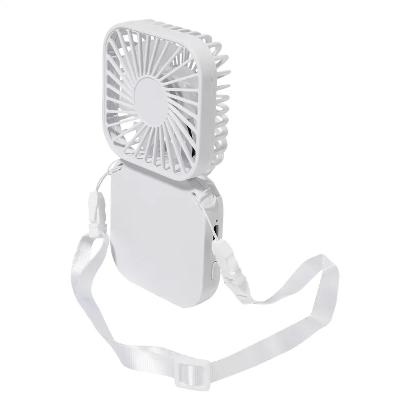 RABS újratölthető kézi ventilátor, fehér
