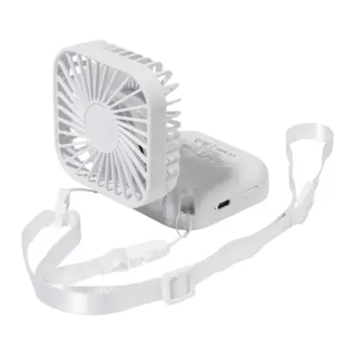RABS újratölthető kézi ventilátor, fehér