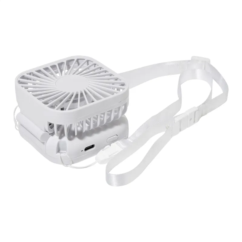 RABS újratölthető kézi ventilátor, fehér