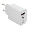 RABS USB fali töltő, fehér