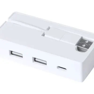 RABS USB hub, fehér