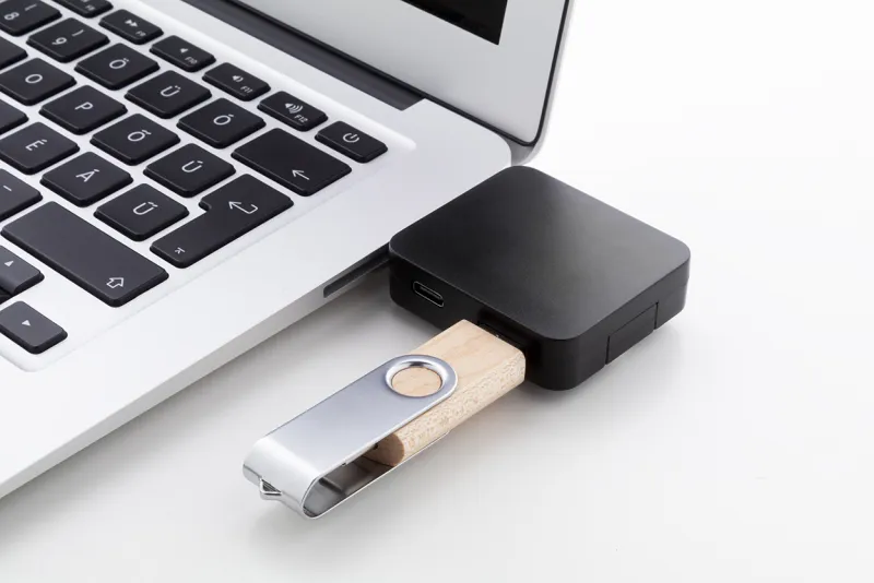RABS USB hub, fekete