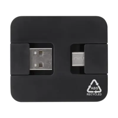 RABS USB hub, fekete