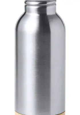Rozsdamentes acél kulacs, ezüst
