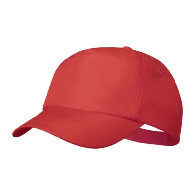 RPET baseball sapka, piros