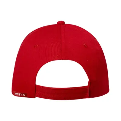 RPET baseball sapka, piros