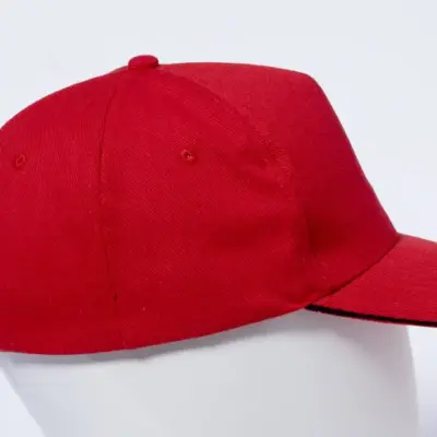 RPET baseball sapka, piros
