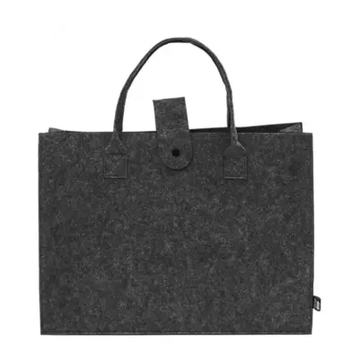 RPET bevásárlótáska – Refelt Shop Lux, sötétszürke