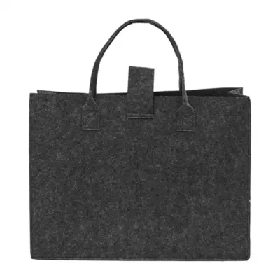 RPET bevásárlótáska – Refelt Shop Lux, sötétszürke
