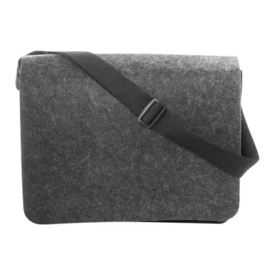 RPET filc laptop táska – Refelt Courier, sötétszürke