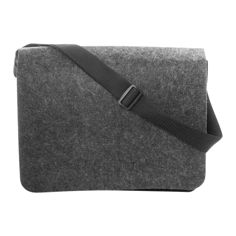 RPET filc laptop táska – Refelt Courier, sötétszürke