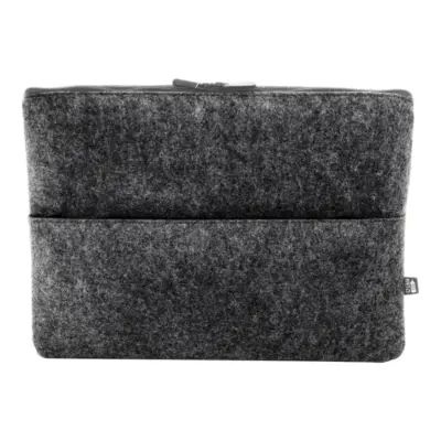 RPET filc laptoptáska, sötétszürke