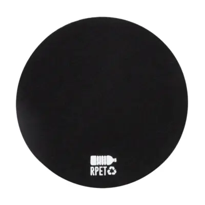 RPET filc poháralátét, fekete