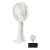 RPP újratölthető kézi ventilátor, fehér
