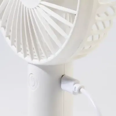 RPP újratölthető kézi ventilátor, fehér