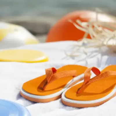 Strandpapucs, narancssárga