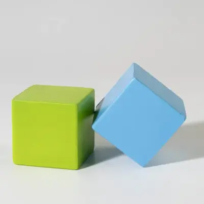 Stresszlabda – Cubix, lime zöld