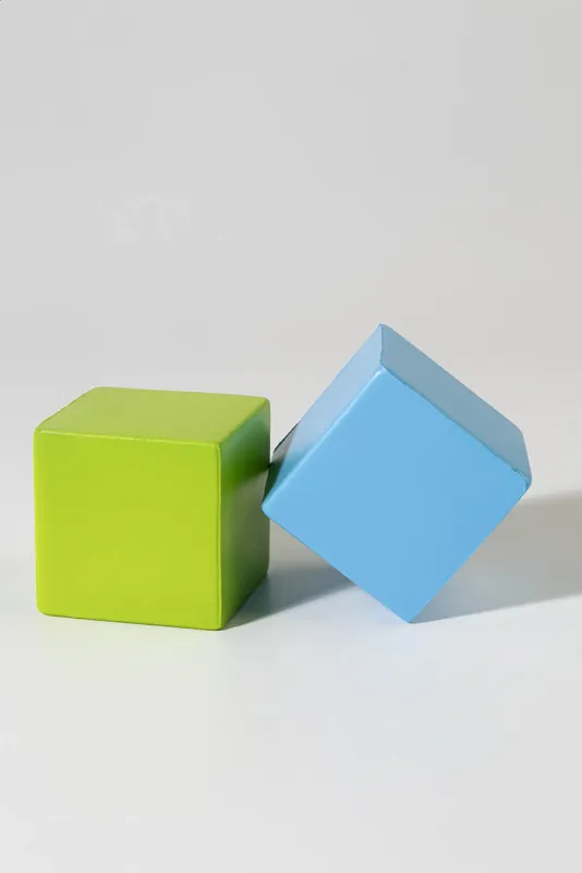 Stresszlabda – Cubix, lime zöld