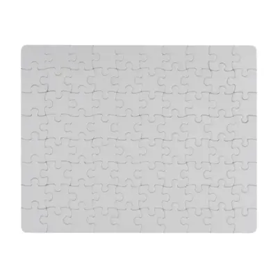 Szublimációs puzzle, fehér