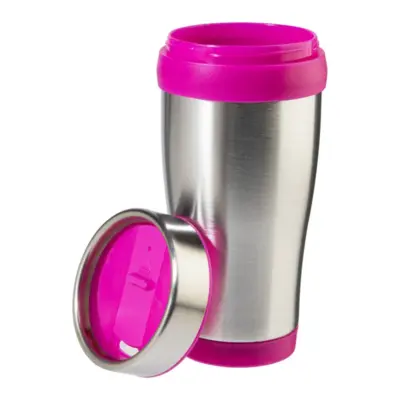 Thermo pohár – Caprol, pink / ezüst