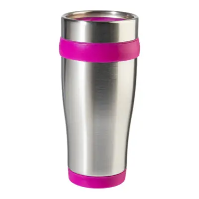 Thermo pohár, pink / ezüst