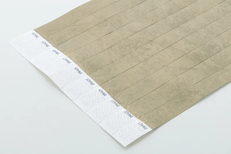 Tyvek karszalagok (10 db) – Wristvek, arany