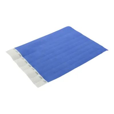 Tyvek karszalagok (10 db) – Wristvek, kék