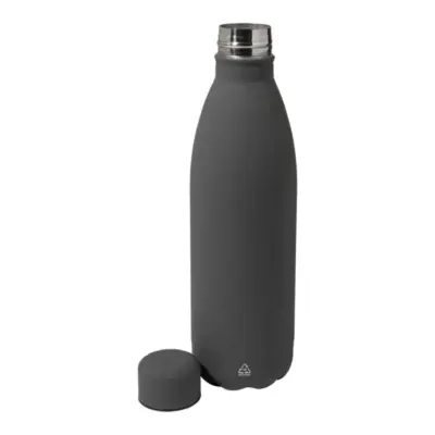 Újrahasznosított rozsdamentes acél kulacs – Refill Soft, szürke