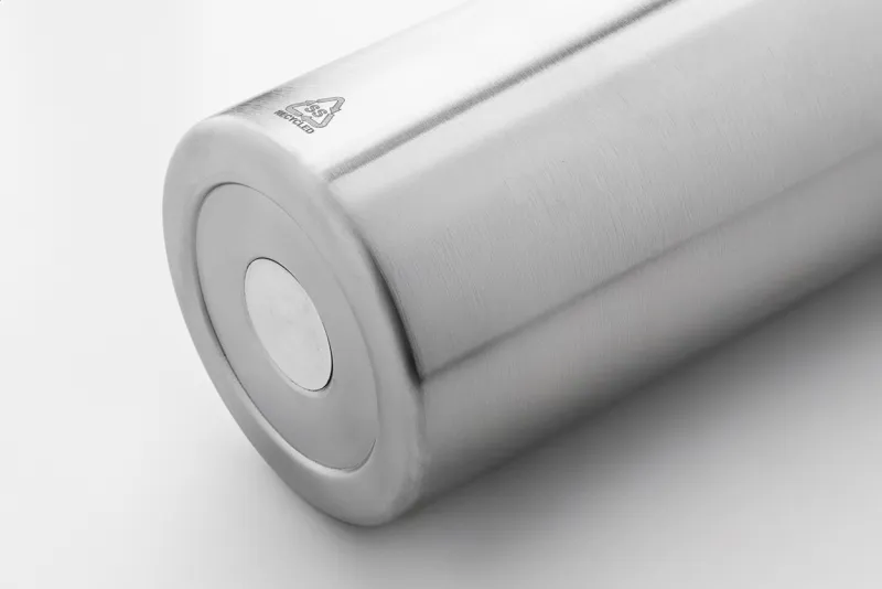 Újrahasznosított rozsdamentes acél termosz – Renaslu L, ezüst