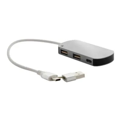 USB hub – Raluhub, ezüst