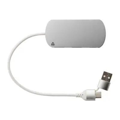 USB hub – Raluhub, ezüst