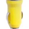 USB töltő autóba, sárga