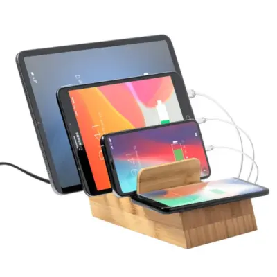 USB töltőállomás, natúr
