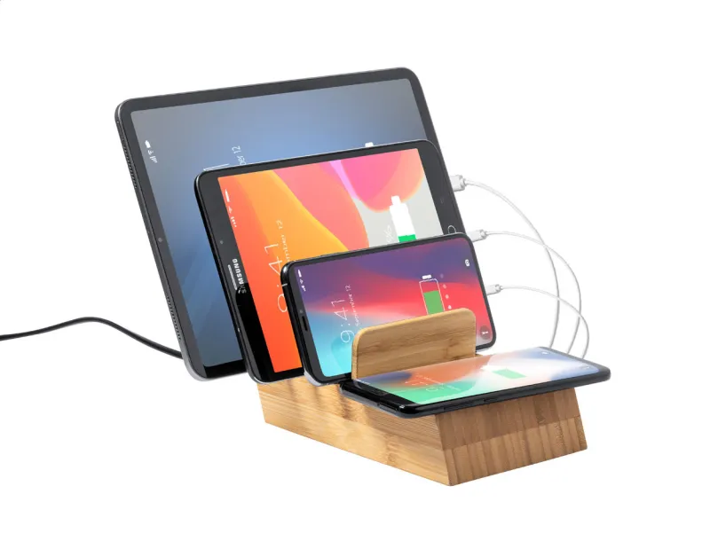 USB töltőállomás, natúr