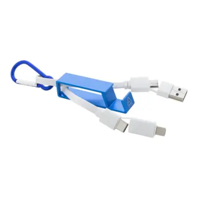 USB töltőkábel – Cappy, kék