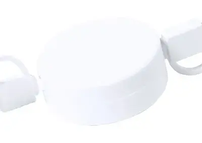 USB töltőkábel, fehér