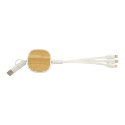 USB töltőkábel, fehér
