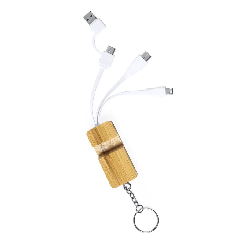 USB töltőkábel, natúr