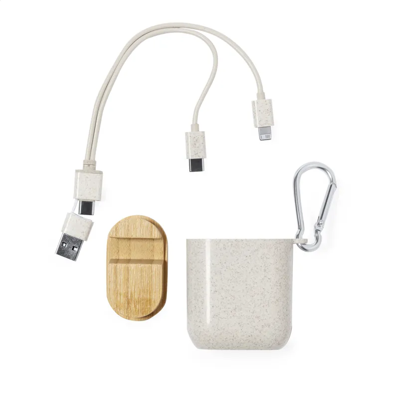 USB töltőkábel, natúr