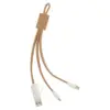 USB töltőkábel, natúr